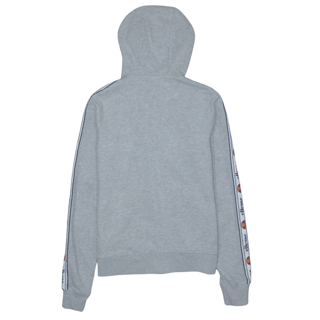 Ellesse Womens Grey Full Zip Hoodie UK 8 Hooded Sweatshirt