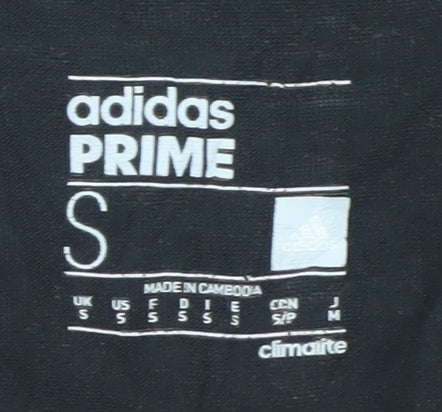 adidas Men’s Black Climalite PRIME Athletic Short Sleeve T-Shirt Size S