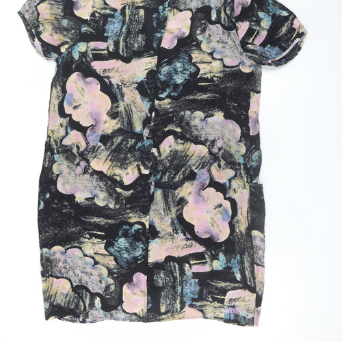 Whistles Women’s Multicoloured Silk Shift Dress UK 14