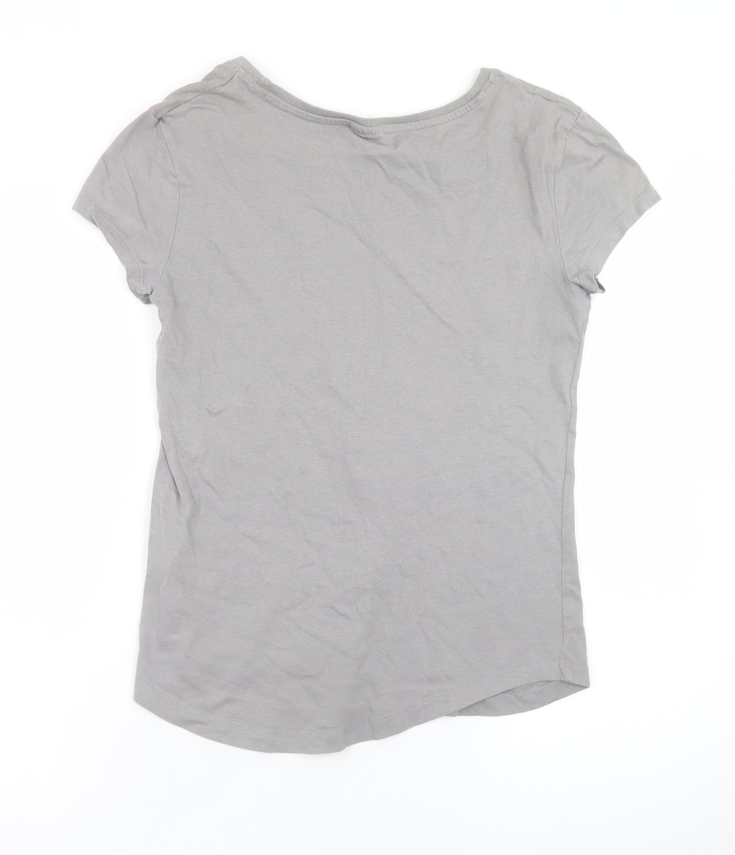 Disney Minnie Mouse Grey Women's S Cotton T-Shirt