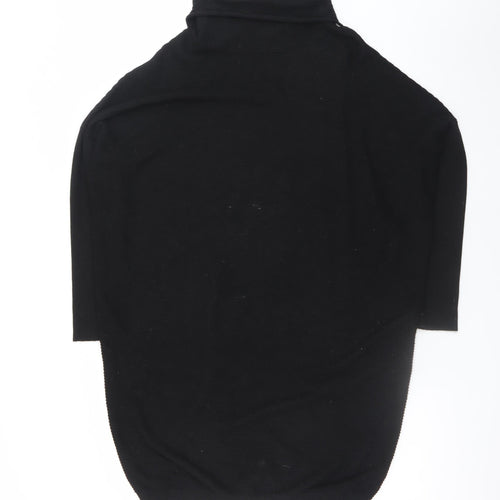Phase Eight Women’s Black Roll Neck Knit Bodycon Dress M
