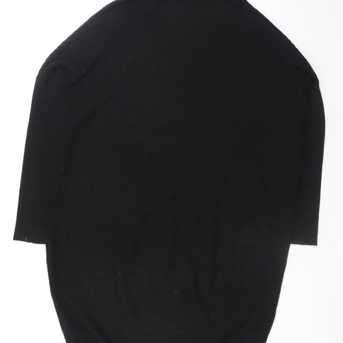 Phase Eight Women’s Black Roll Neck Knit Bodycon Dress M