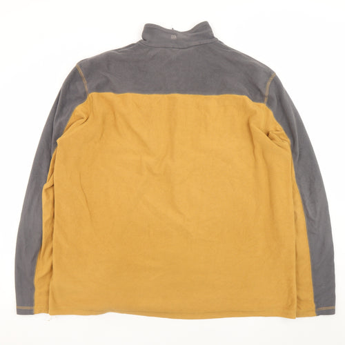 Mountain Warehouse Men's Brown Fleece Pullover Sweatshirt XL