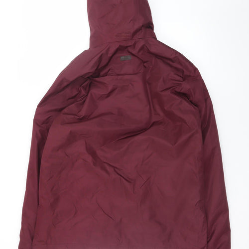 Regatta Women's Red Waterproof Mid-Length Parka Jacket Size M