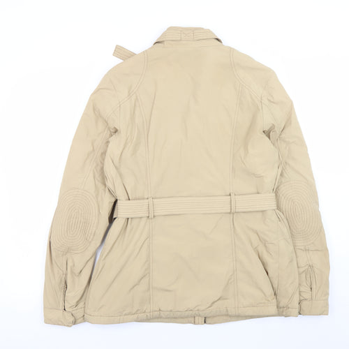 Tommy Hilfiger Women’s Beige Belted Military Jacket XL