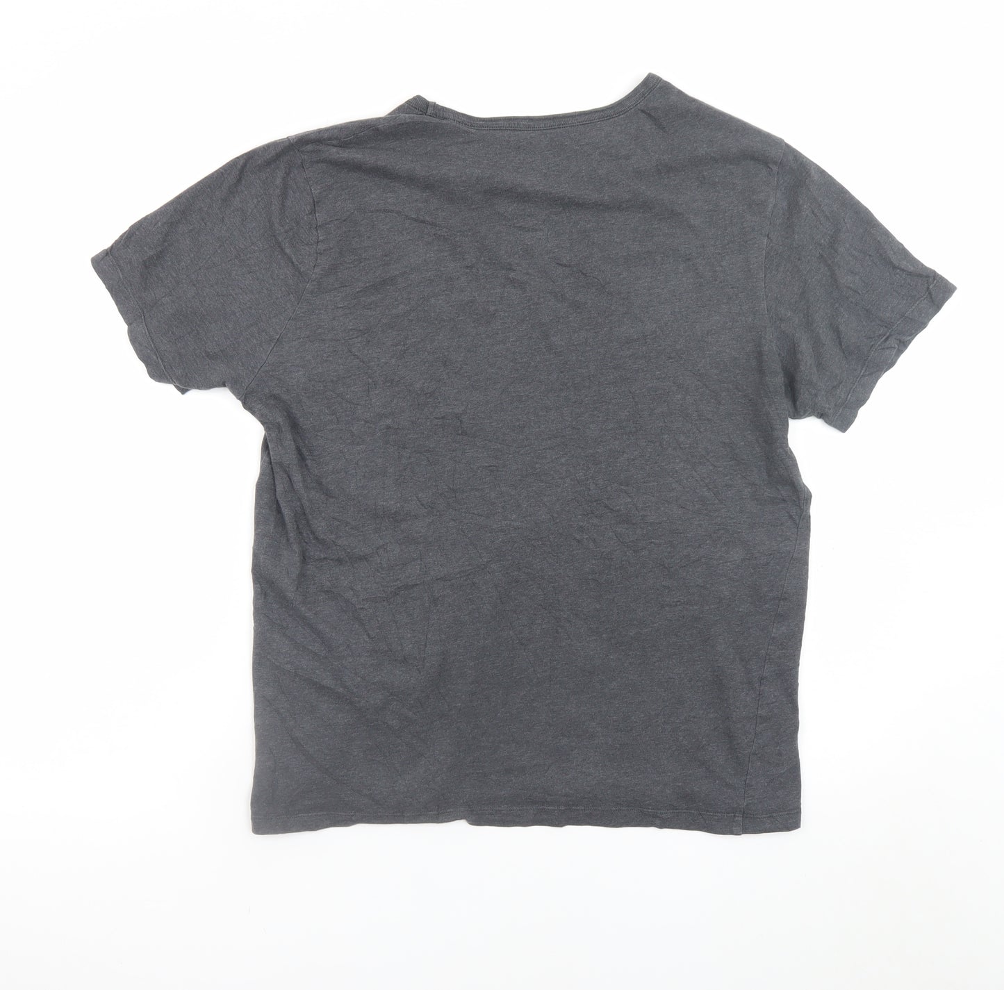 Hugo Boss Men's Grey Crew Neck Short Sleeve T-Shirt Size L