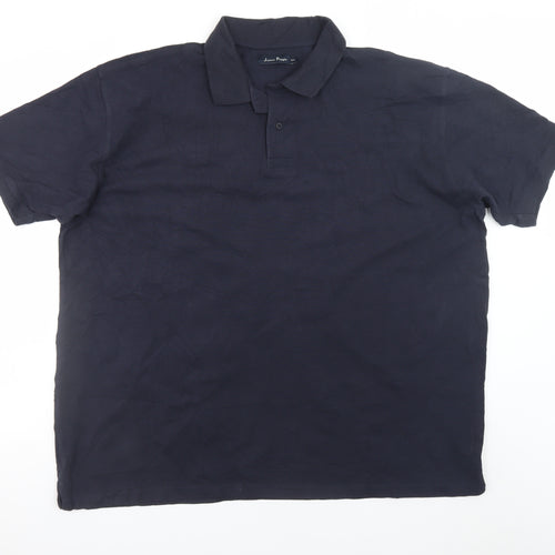 James Pringle Men’s Blue 2XL Cotton Polo Shirt