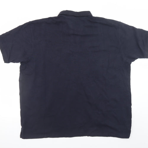 James Pringle Men’s Blue 2XL Cotton Polo Shirt