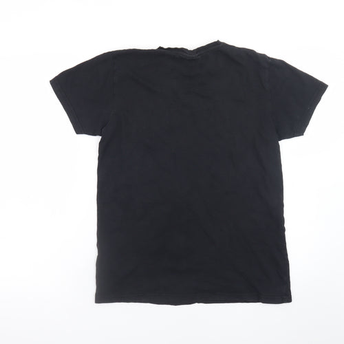 Star Wars Men's Black Cotton Graphic T-Shirt Size S