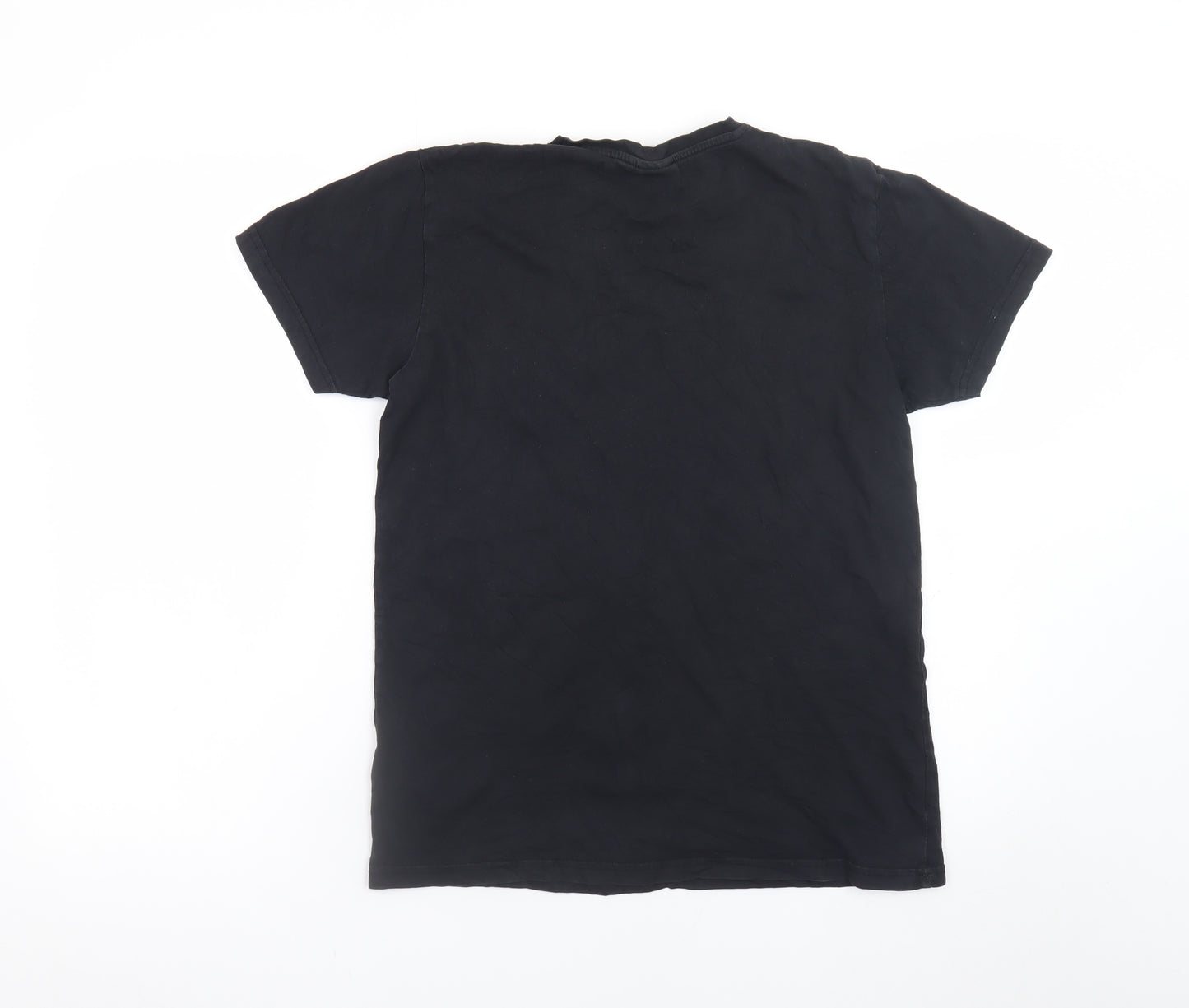 Star Wars Men's Black Cotton Graphic T-Shirt Size S