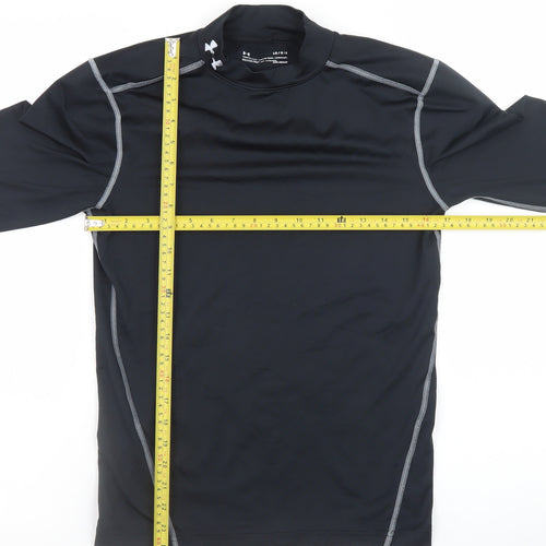 Under Armour Men's Black Long Sleeve Compression ColdGear Top Size L