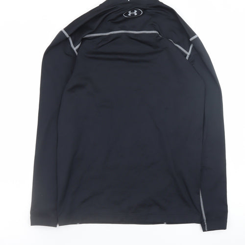 Under Armour Men's Black Long Sleeve Compression ColdGear Top Size L