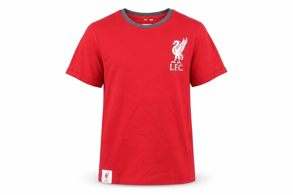 LFC Boys Red Short Sleeve Crew Neck Football T-Shirt 10-11 Years