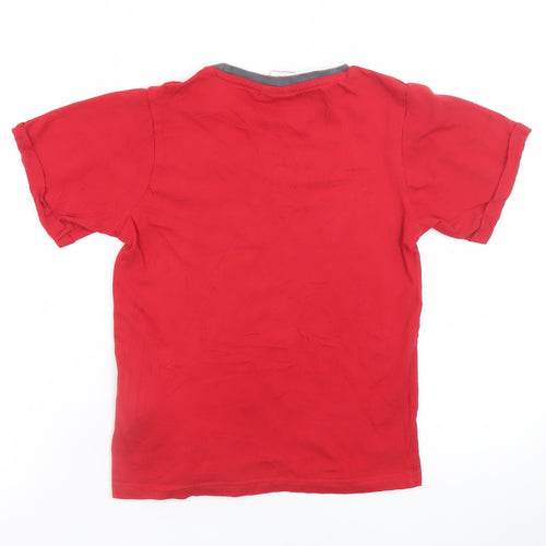 LFC Boys Red Short Sleeve Crew Neck Football T-Shirt 10-11 Years
