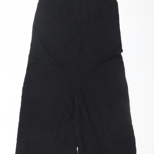 ASOS DESIGN Womens Black Size 8 Sleeveless Midi Shift Dress