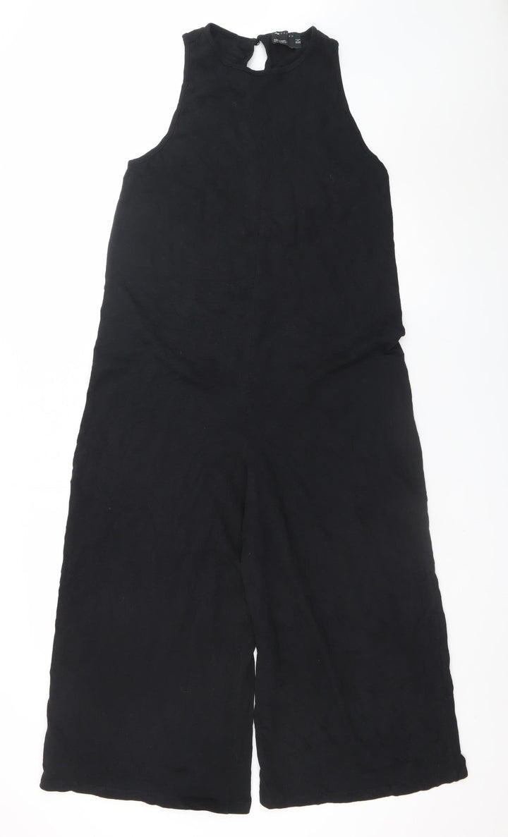 ASOS DESIGN Womens Black Size 8 Sleeveless Midi Shift Dress