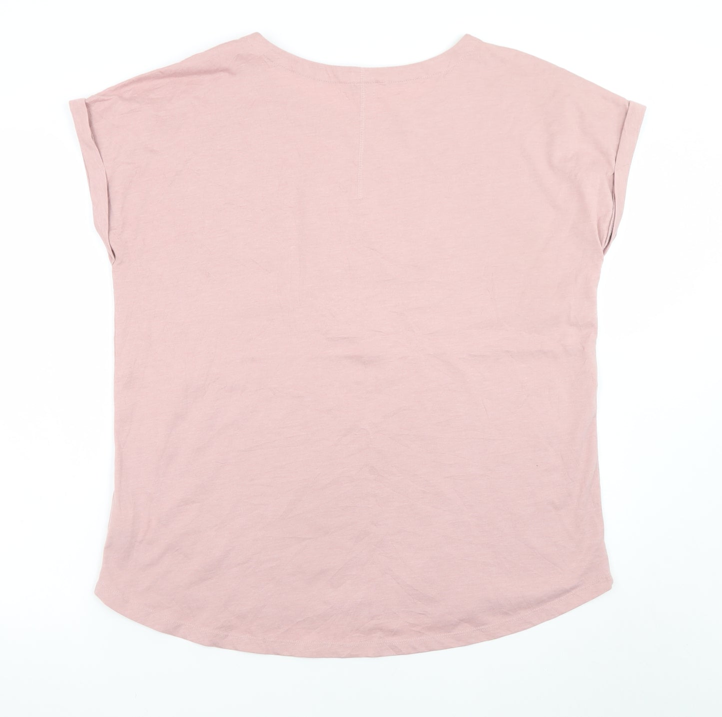 Next Women’s Pink Rhinestone Star T-Shirt Size 18 Short Sleeve