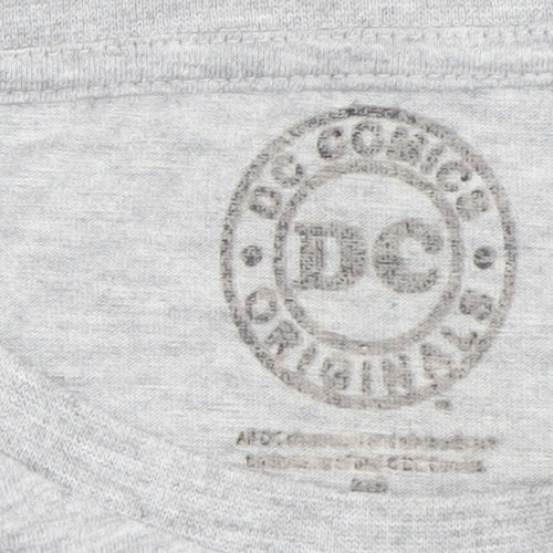 DC Comics Originals Grey Justice League Men's Medium Graphic T-Shirt
