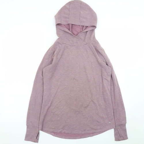 Layer 8 Men’s Purple Pullover Hoodie Size S Regular Fit Lightweight