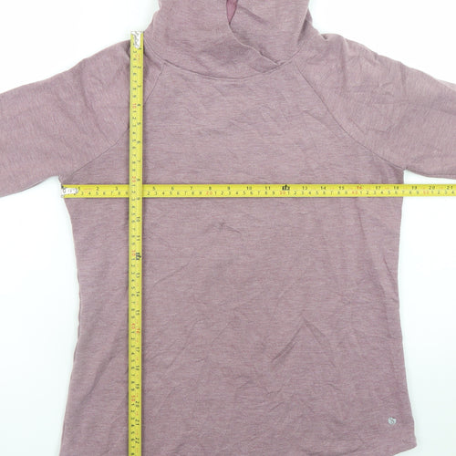 Layer 8 Men’s Purple Pullover Hoodie Size S Regular Fit Lightweight
