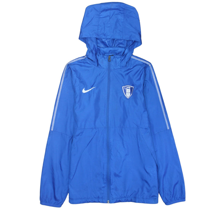 Nike Boys Blue XL Hooded Full Zip Track Jacket Lightweight Activewear