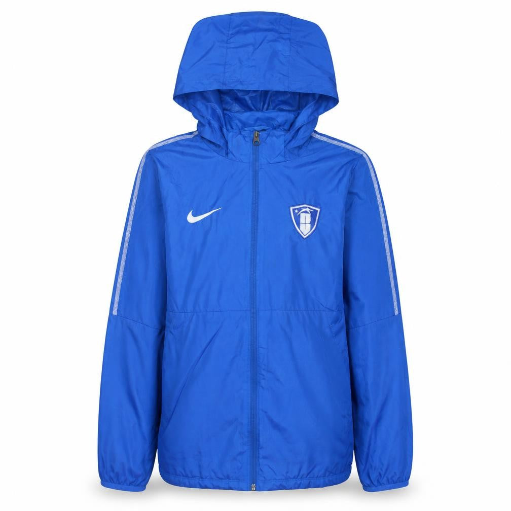 Nike Boys Blue XL Hooded Full Zip Track Jacket Lightweight Activewear