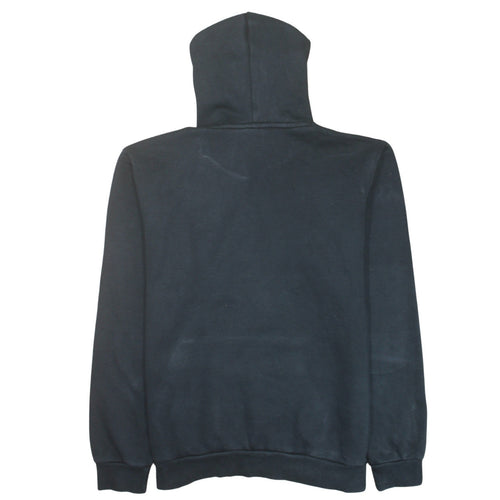 Puma Men's Black Pullover Hoodie M Sports Logo Fleece Sweatshirt