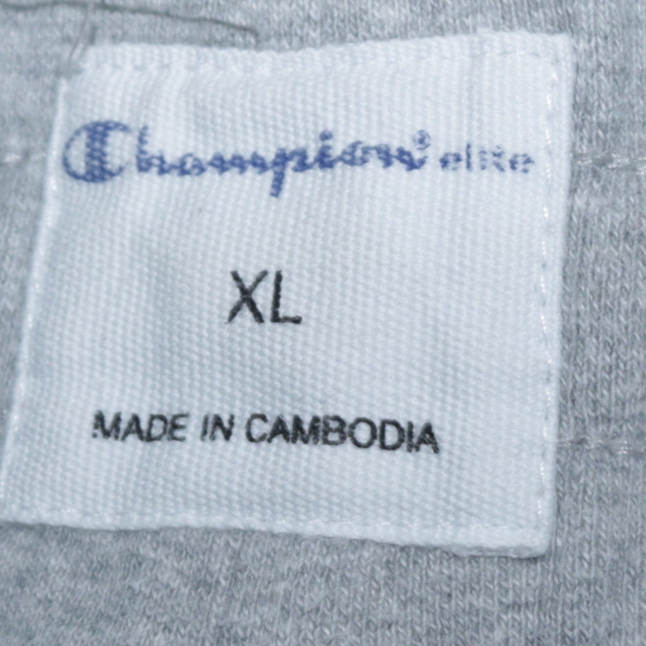 Champion Womens Grey XL Jogger Sweatpants Cotton Blend