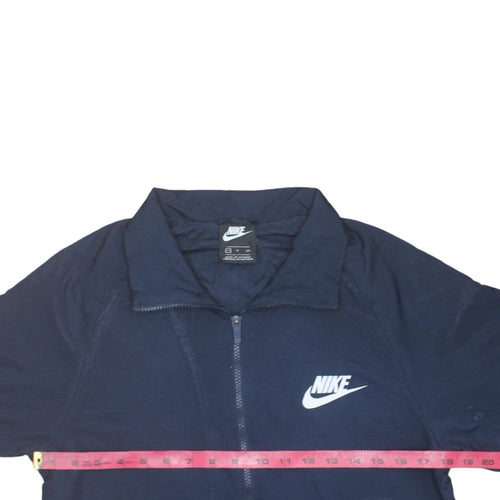 Nike Men's Blue Small Lightweight Full Zip Windbreaker Jacket