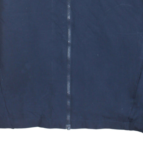 Nike Men's Blue Small Lightweight Full Zip Windbreaker Jacket