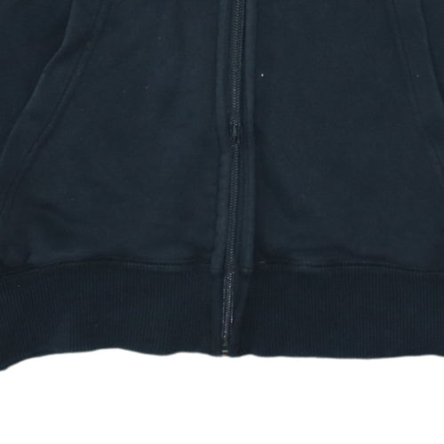 Puma Men's Black Full Zip Hoodie S Sports Fleece Sweatshirt