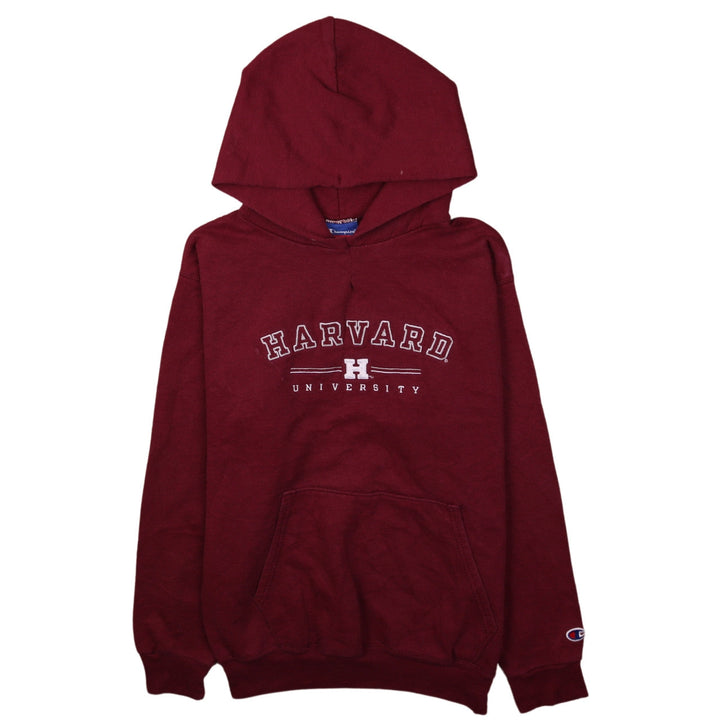 Champion Women's Maroon Harvard University Pullover Hoodie Size S