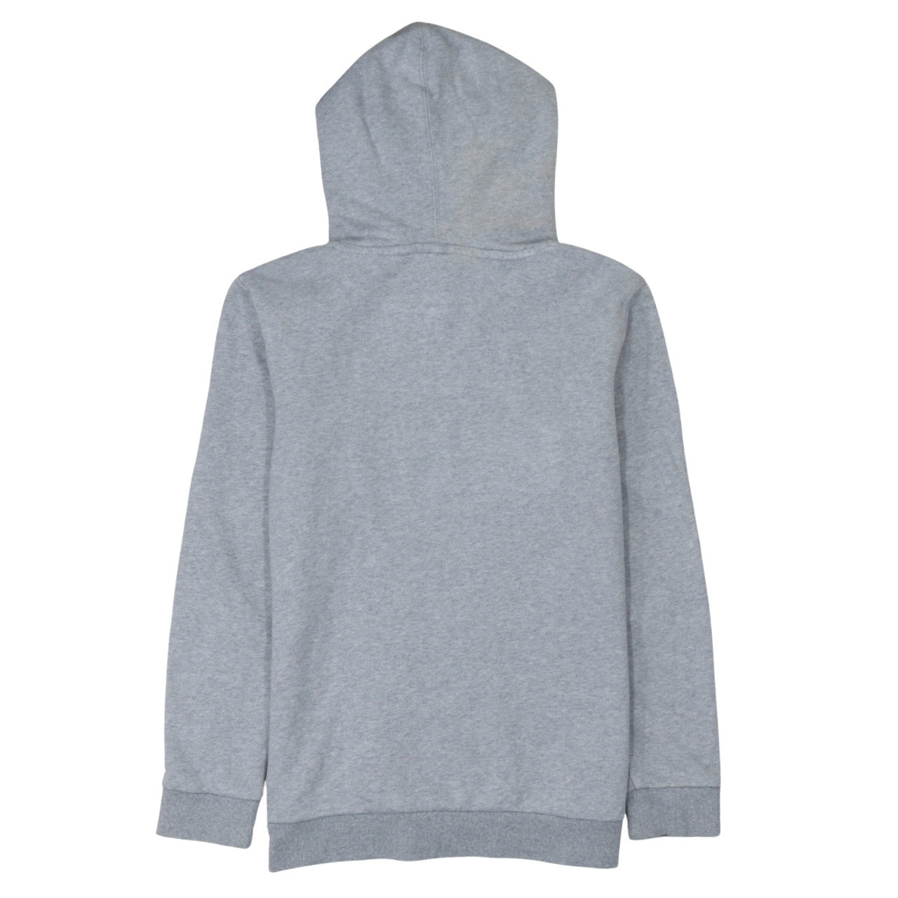 Napapijri Boys Grey Hooded Pullover Sweatshirt Size 14 Years Logo Design