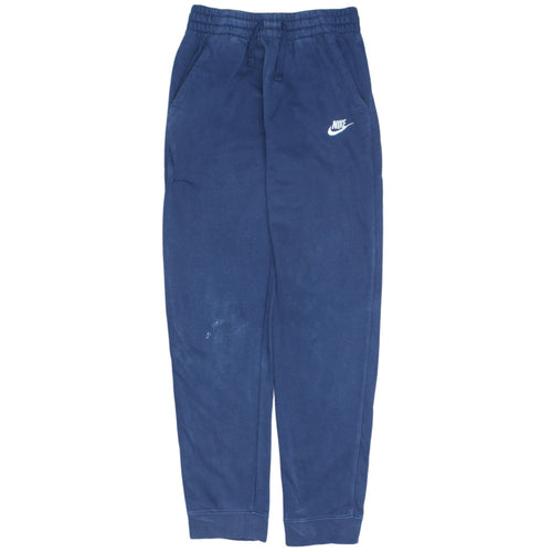 Nike Boys Blue XL Jogger Sweatpants 158-170cm Elastic Waist Pockets