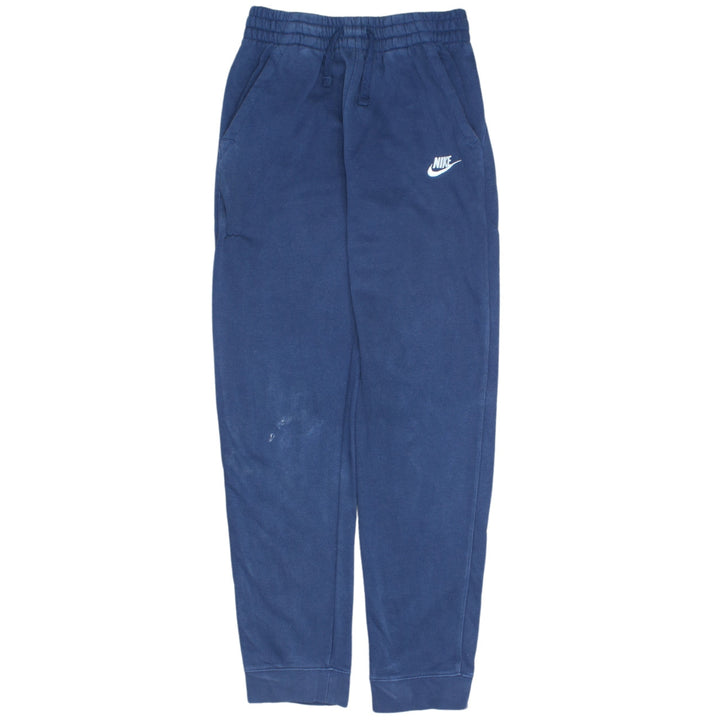 Nike Boys Blue XL Jogger Sweatpants 158-170cm Elastic Waist Pockets