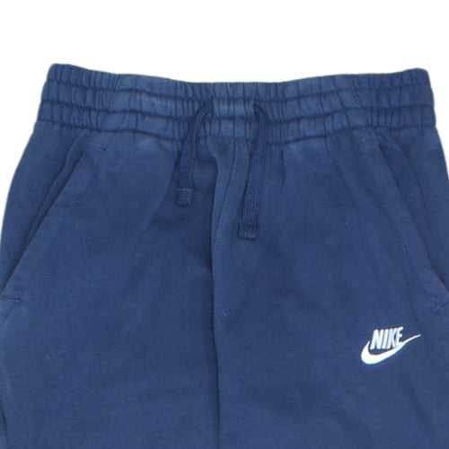 Nike Boys Blue XL Jogger Sweatpants 158-170cm Elastic Waist Pockets