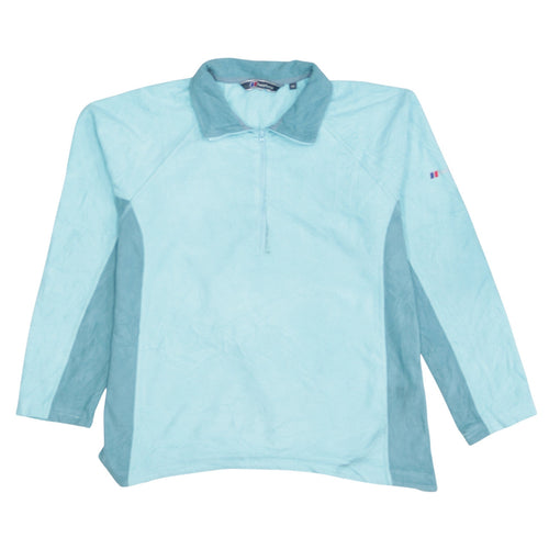 Berghaus Women Blue Size 14 Pullover Fleece Sweatshirt