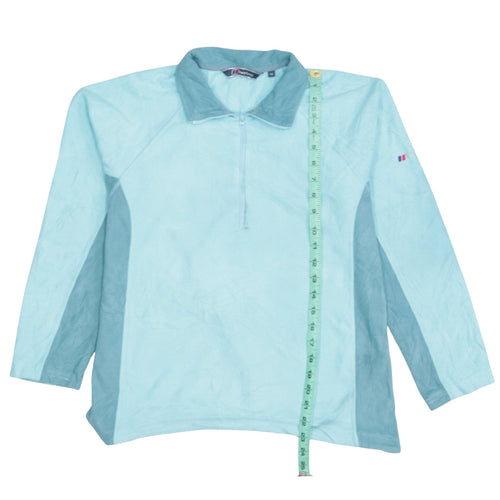 Berghaus Women Blue Size 14 Pullover Fleece Sweatshirt