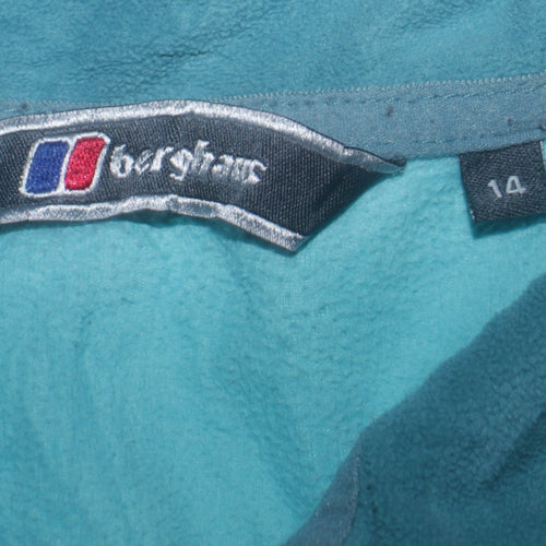 Berghaus Women Blue Size 14 Pullover Fleece Sweatshirt