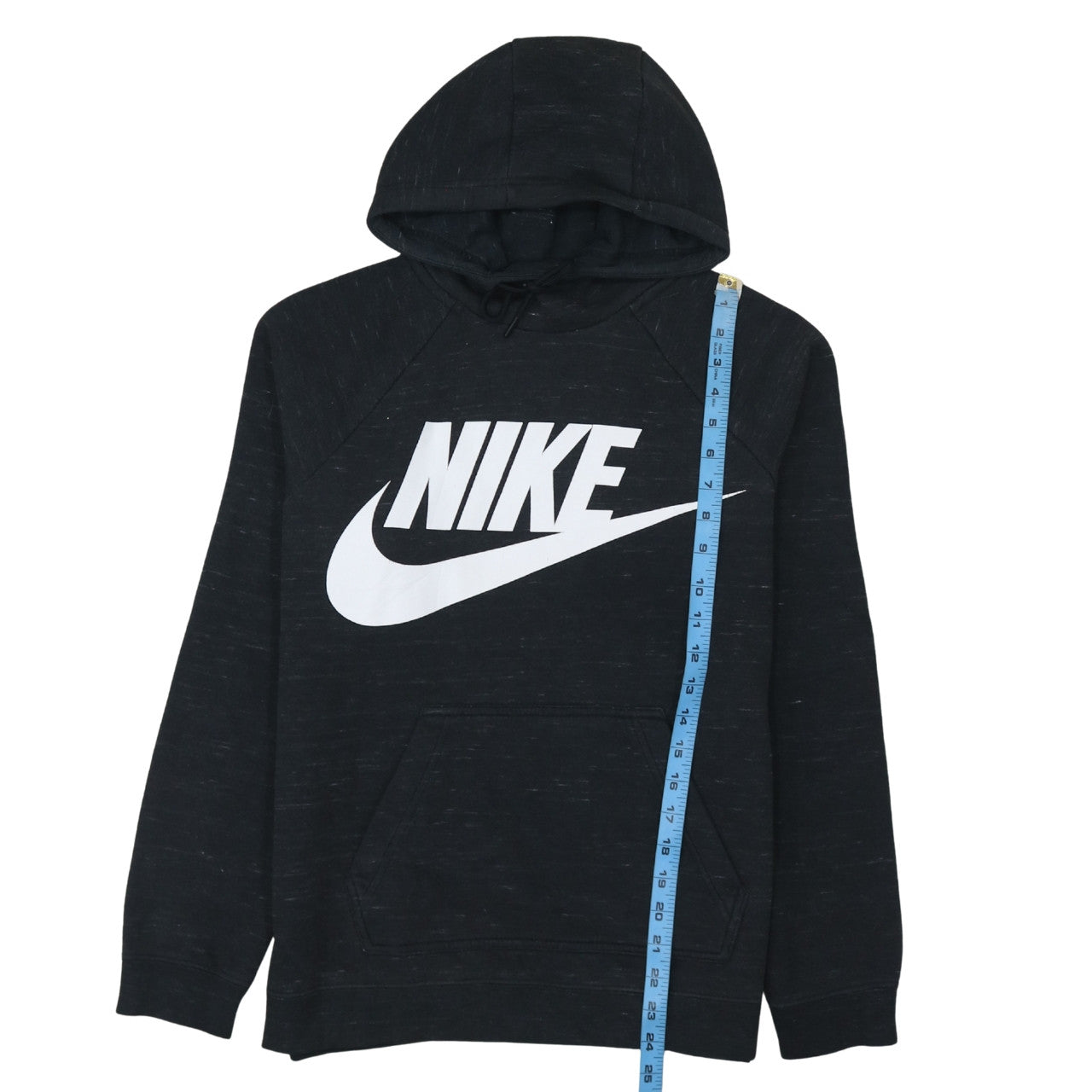 Nike Women’s Black Small Pullover Hoodie with Logo Print
