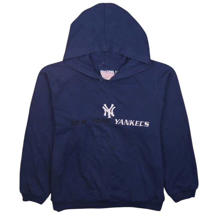 Genuine Merchandise Boys Navy Blue New York Yankees Pullover Hoodie L 14-16