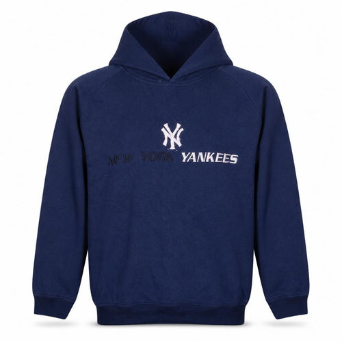 Genuine Merchandise Boys Navy Blue New York Yankees Pullover Hoodie L 14-16