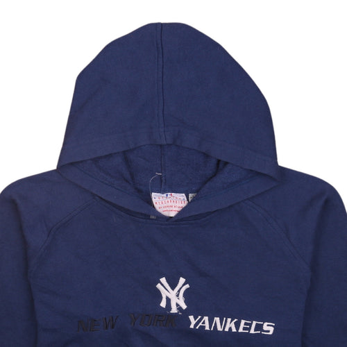 Genuine Merchandise Boys Navy Blue New York Yankees Pullover Hoodie L 14-16