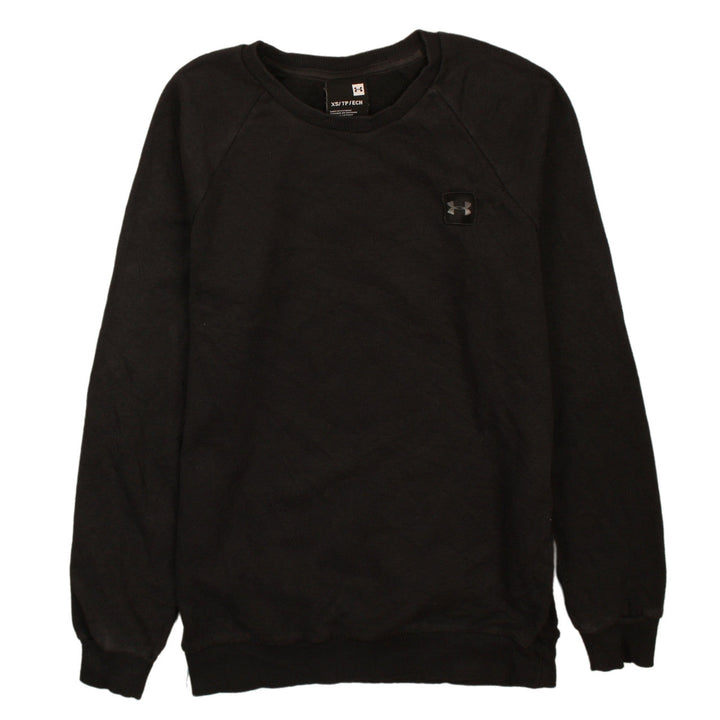 Under Armour Women's Black XS Pullover Sweatshirt Crew Neck