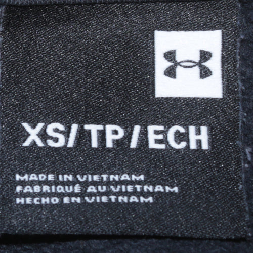 Under Armour Women's Black XS Pullover Sweatshirt Crew Neck