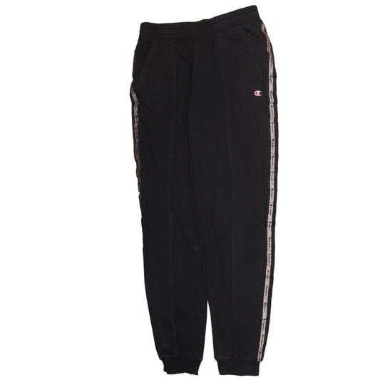 Champion Men's Black XS Jogger Trousers with Logo Detail
