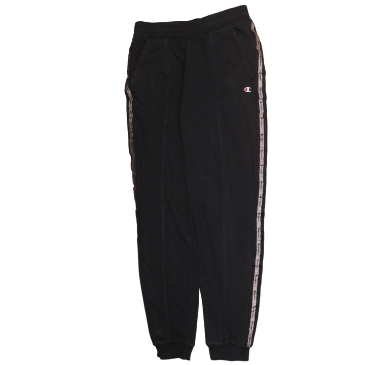 Champion Men's Black XS Jogger Trousers with Logo Detail