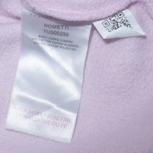 Fila Womens Pink Crew Neck Pullover Sweatshirt Size S