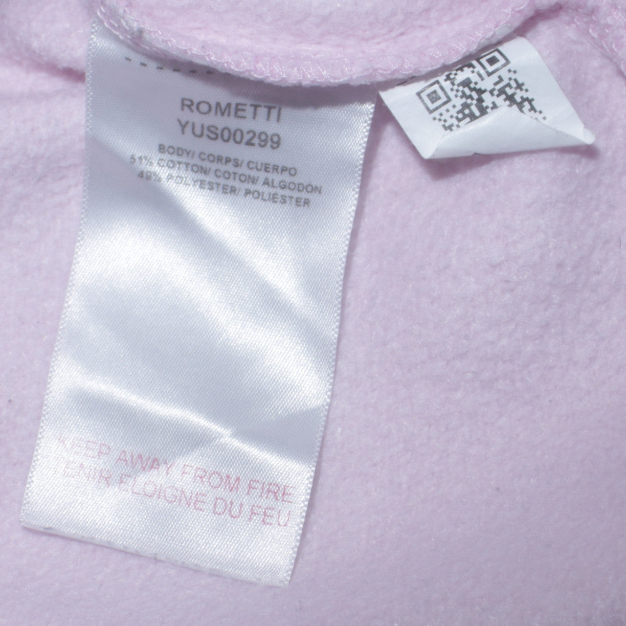 Fila Womens Pink Crew Neck Pullover Sweatshirt Size S