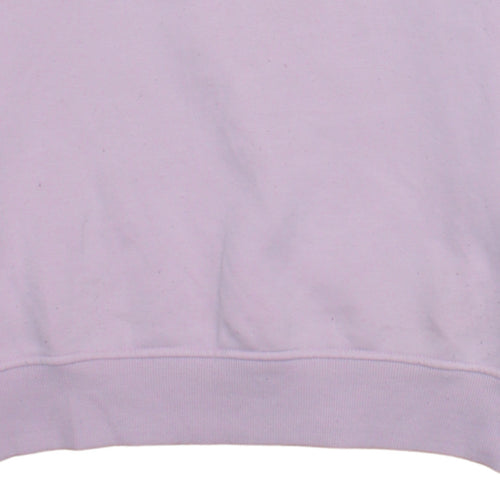 Fila Womens Pink Crew Neck Pullover Sweatshirt Size S